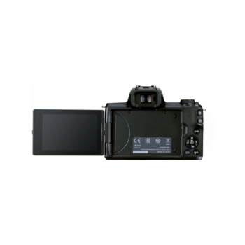 Фотоаппарат Canon EOS M50 Mark II черный 24.1Mpix 3" 4K WiFi EF-M15-45 IS STM LP-E12 (с объективом)