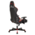 Кресло игровое A4Tech GC-870 черный/красный ромбик эко.кожа с подголов. крестов. металл