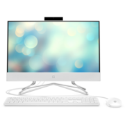 Моноблок HP 22-df1010ur NT 21.5" FHD(1920x1080) Core i5-1135G7, 8GB DDR4 2666 (1x8GB), SSD 512Gb, Intel Internal Graphics, noDVD, kbd&mouse wired, HD Webcam, Snow White, FreeDOS, 1Y Wty