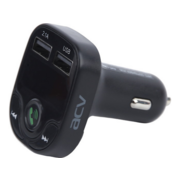 Автомобильный FM-модулятор ACV FMT-120B черный MicroSD BT USB (37574)