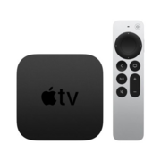 Приставка для беспроводного воспроизведения на экране телевизора APPLE TV 4K 32GB пульт в комплекте