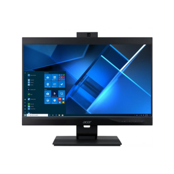 Моноблок ACER Veriton VZ4870G для бизнеса All in One CPU Pentium G6400 Частота процессора 4000 МГц/23.8" 1920x1080/4Гб DDR4 2400 МГц/128Гб/Intel UHD Graphics встроенная/DVD-RW ENG/RUS/Windows 10 Pro Аксессуары в комплекте Mouse+Keyboard usb DQ.VTQER.059