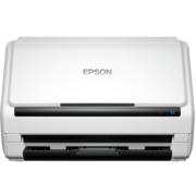 Сканер протяжный Epson WorkForce DS-530II (B11B261401/502) A4 белый/черный