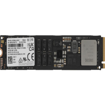 Твердотельный накопитель Твердотельный накопитель/ Samsung SSD PM9A3, 3840GB, M.2(22x110mm), NVMe, PCIe 4.0 x4, 3D TLC, R/W 5000/2000MB/s, IOPs 800 000/85 000, TBW 7008, DWPD 1 (12 мес.)