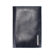 Обложка для паспорта Piquadro Blue Square PP5255B2/BLU2 синий натур.кожа