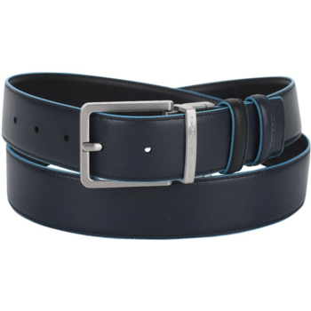 Ремень мужской Piquadro Blue Square CU2619B2/NBLU2 черный/темно-синий натур.кожа