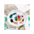 Палитра для смешивания красок Deli 68305 круглая D135мм