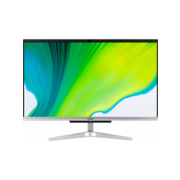 Моноблок Acer Aspire C24-420 23.8" Full HD Ath Si 3050U (2.3)/4Gb/SSD256Gb/RGr/CR/Endless/GbitEth/WiFi/BT/65W/клавиатура/мышь/Cam/серебристый/черный 1920x1080