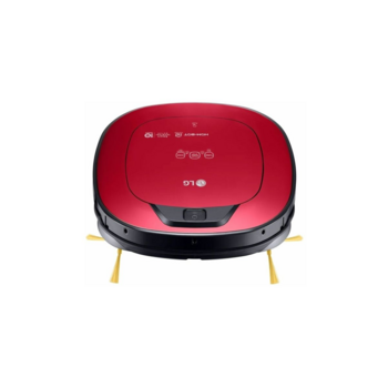 Пылесос-робот LG VRF6670LVT красный/черный