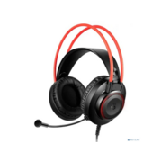 Наушники с микрофоном A4Tech Bloody G200S черный/красный 2м мониторные USB оголовье (G200S USB/ BLACK +RED)