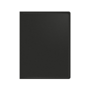 Папка метал.зажим Buro -ECB04CBLACK A4 пластик 0.5мм черный