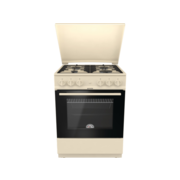 Газовая плита GORENJE Газовая плита GORENJE/ 85х50х59.4, газовая варочная поверхность, электроподжиг, газовая духовка, бежевый