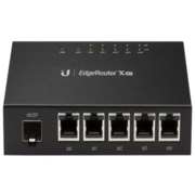EdgeRouter X SFP [ER-X-SFP-EU] Ubiquiti PoE-маршрутизатор 2 ядра (880 МГц), 5x 1G RJ45, 1x SFP, раздача PoE