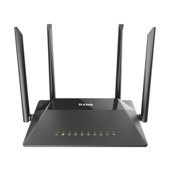 Роутер беспроводной D-Link DIR-853/URU/R3A AC1300 10/100/1000BASE-TX/4G ready черный