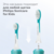 Насадка для зубных щеток Philips Sonicare HX6044/33 (упак.:4шт) для всех щеток Philips Sonicare for Kids
