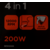 Плоскошлифовальная машина Black+Decker BEW200K-QS 200Вт