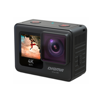 Экшн-камера Digma DiCam 890 черный