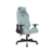 Кресло игровое Knight N1 Fabric серо-голубой Light-28 с подголов. крестов. металл
