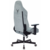 Кресло игровое Knight N1 Fabric серо-голубой Light-28 с подголов. крестов. металл