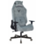 Кресло игровое Knight N1 Fabric серо-голубой Light-28 с подголов. крестов. металл