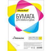 Бумага Silwerhof A4/80г/м2/100л./желтый интенсив общего назначения(офисная)