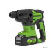 Перфоратор Greenworks GD24SDS2 патрон:SDS-plus уд.:2Дж аккум.