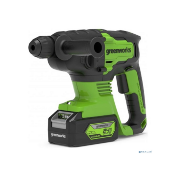 Перфоратор Greenworks GD24SDS2 патрон:SDS-plus уд.:2Дж аккум.