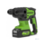 Перфоратор Greenworks GD24SDS2 патрон:SDS-plus уд.:2Дж аккум.