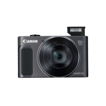 PowerShot SX620 HS черный, 20Mpx CMOS, zoom 25x, оптическая стаб., 1920x1080, экран 3.0'', Wi-fi и NFC, GPS через смартфон, Li-ion