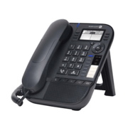 8018 Deskphone Moon Grey, NOE-SIP, 64x128 backlit black white LCD, 6 soft keys, Handsfree, Wideband Comfort Handset, 2 Gig Ethernet Ports, USB, POE or power supply, F1/F2-Hold/Transfer Paper label. Ethernet cable is not delivered in the box.