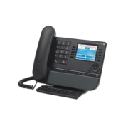 8058s WW Premium Deskphone Moon Grey, 3,5" 320x240 Color display, Wide Band Corded Confort Handset, Alphabetic Keyboard, Jack 3,5 mm 4 poles, Integrated 4 lighted key Smart add-on module, USB, 10/100/1000 PC Connectivity POE