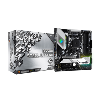 Asrock B550M STEEL LEGEND , AM4, AMD B550, mATX, BOX