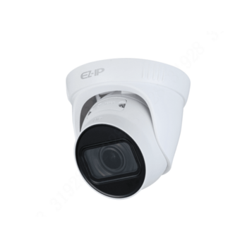 EZ-IP by Dahua Видеокамера IP купольная, 1/3" 4 Мп КМОП @ 20 к/с, 30м ИК, 0.03 Лк @F2.0, объектив 2.8 мм, 120 дБ WDR, 3D DNR, H.265+/H.265/H.264/H.264+, 2 потока, Детекция движения, IP67, металл+пластик, -40+55°C
