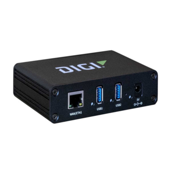 AnywhereUSB 2 Plus dual USB 3.1 Gen 1 Ports, single 10M/100M/1G Ethernet, 5VDC