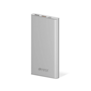 Внешний аккумулятор HIPER MPX10000 Li-Pol 10000mAh 3A+3A+3A 2xUSB 1xType-C серебристый