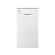 Посудомоечные машины ELECTROLUX Посудомоечные машины ELECTROLUX/ Отдельно стоящая узкая посудомоечная машина , белого цвета, электронное управление со световыми индикаторами, 9 комплектов, 5 программ: Стандартная 160мин, Стандартная 90мин, Эко 50°, Быстра