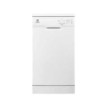 Посудомоечные машины ELECTROLUX Посудомоечные машины ELECTROLUX/ Отдельно стоящая узкая посудомоечная машина , белого цвета, электронное управление со световыми индикаторами, 9 комплектов, 5 программ: Стандартная 160мин, Стандартная 90мин, Эко 50°, Быстра