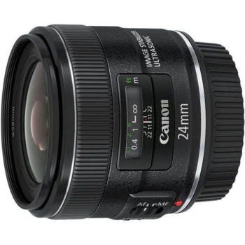 Объектив Canon EF IS USM (5345B005) 24мм f/2.8 черный