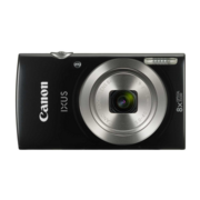 IXUS 185 черный, 20Mpx CCD, zoom 8x, оптическая стаб., 1280x720/25p, экран 2.7'', Li-ion