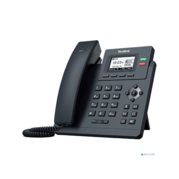 Телефон SIP Yealink SIP-T31P, 2 аккаунта, PoE, без БП, шт