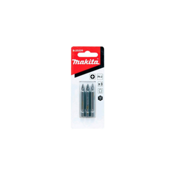 Набор бит Makita B-25220 (3пред.) для шуруповертов