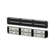 Патч-панель Lanmaster NM-PPU48C 19" 2U 48xRJ45 кат.5e UTP