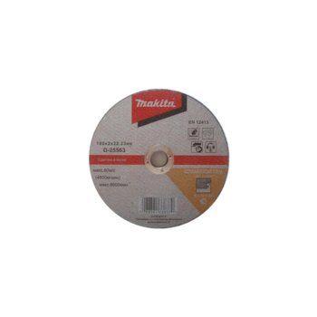 Диск отрезной по мет. Makita D-25579 d=230мм d(посад.)=22.23мм (угловые шлифмашины) (упак.:1шт)