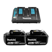 Батарея аккумуляторная Makita BL1850Bx2 LXT 18В 5Ач Li-Ion (З/У в компл.) (191L75-3)