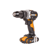Дрель-шуруповерт ударная аккумуляторная WORX WX352, 60Нм, 20В, бесщеточная, 2Ач x2, ЗУ 2А, кейс