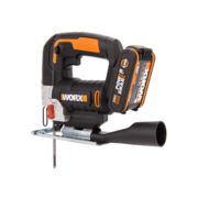 Лобзик аккумуляторный WORX W543, 20В, 2 Ач х1, ЗУ 2А, кейс