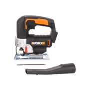 Лобзик аккумуляторный WORX W543.9, 20В, без АКБ и ЗУ, коробка
