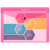 Конверт на кнопке Бюрократ Double Neon DNEPK803A4PINK A4 гориз. пластик 0.15мм розовый