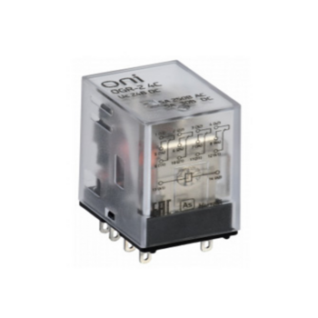 Реле промежуточное IEK Oni OGR-2 24В (OGR-2-4C-DC24V)