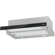Вытяжка встраиваемая Gorenje TH64E3SGB нержавеющая сталь/стекло черное управление: сенсорное (1 мотор)